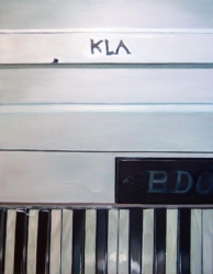 21 Klavier, Öl auf Leinwand, 160cm x 125cm // piano, oil on canvas, 160cm x 125cm